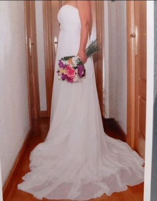 /Vestido novia blanco -