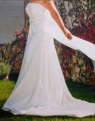 /Vestido novia blanco -