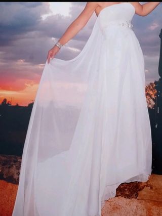 /Vestido novia blanco -