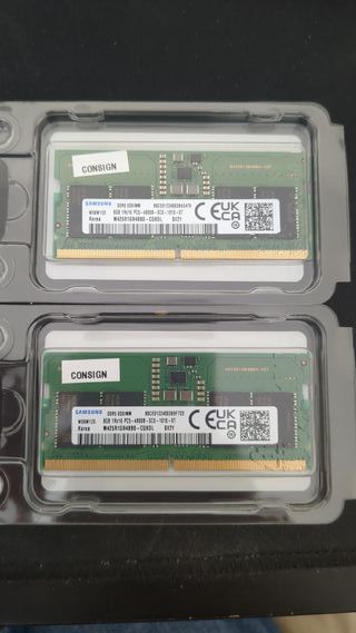 RAM Samsung DDR5 SODIMM Portátil 16Gb