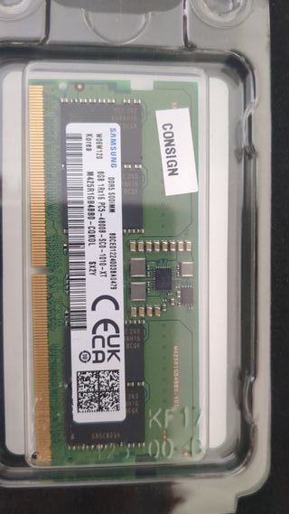 RAM Samsung DDR5 SODIMM Portátil 16Gb