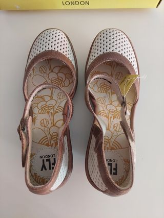 Sandalias cuña FLY London Yupi por estrenar, 38