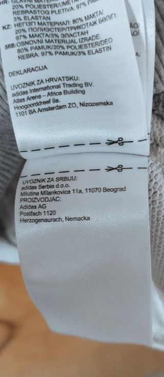 Felpa Reebok Grigia Unisex