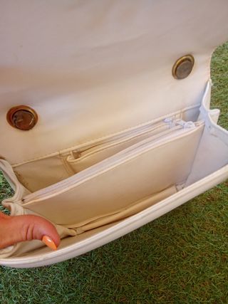 Borsa Chanel in pelle bianca