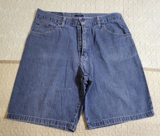 Shorts Vaqueros Hombre Azul