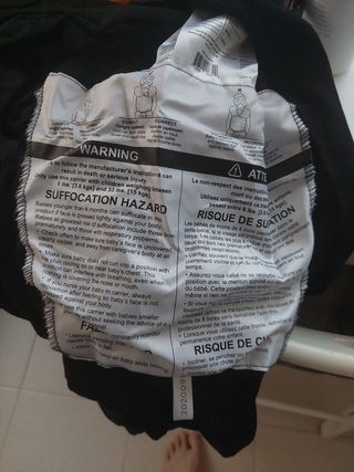 Mochila portabebes 