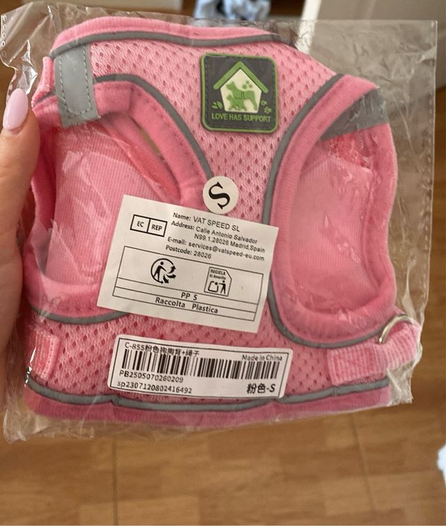 Arnés Rosa - LOVE HAS SUPPORT