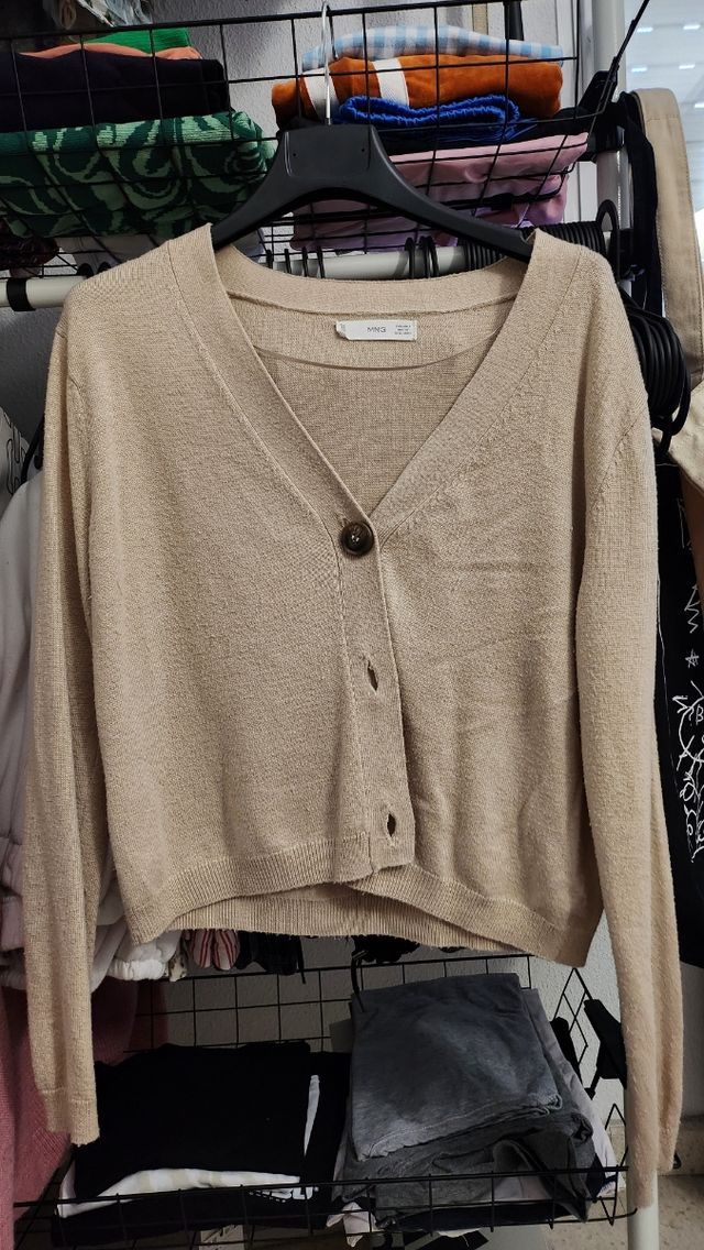 Suéter Mango beige