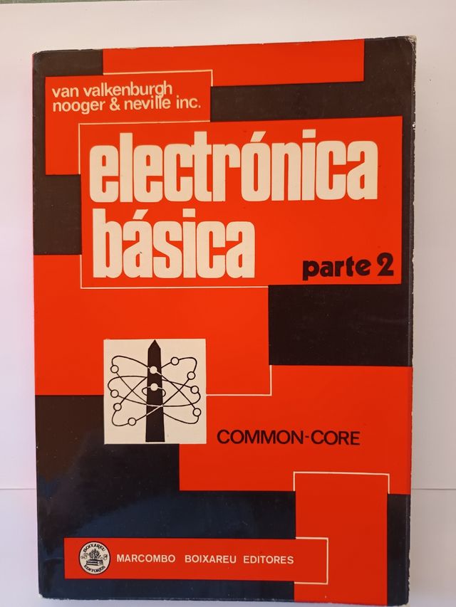 Tres libros Electrónica básica en español N°2,4,5