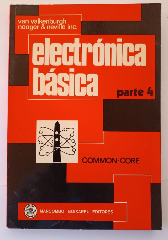 Tres libros Electrónica básica en español N°2,4,5