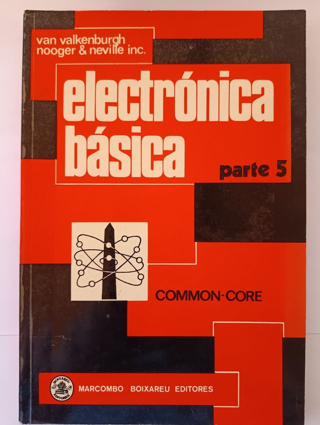 Tres libros Electrónica básica en español N°2,4,5