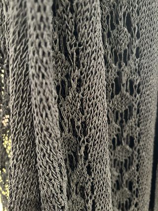 Vestido negro Zara - largo