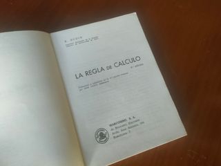 LA REGLA DE CALCULO 1972 R. DUDIN - RECHENSCHIEBER