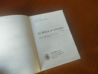 LA REGLA DE CALCULO 1972 R. DUDIN - RECHENSCHIEBER