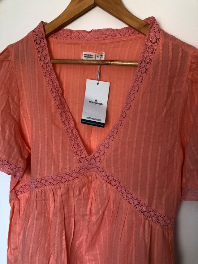 Blusa Springfield rosa - Talla 42