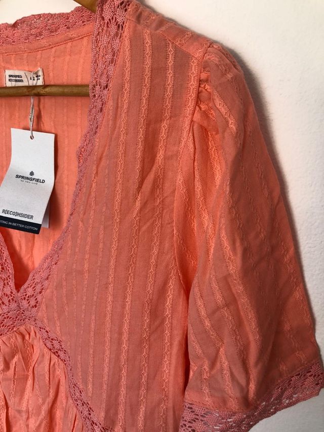 Blusa Springfield rosa - Talla 42