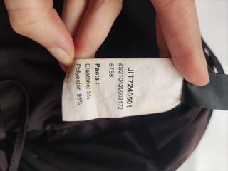 Top marrón brillante