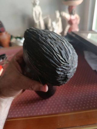 Escultura madera africana antigua