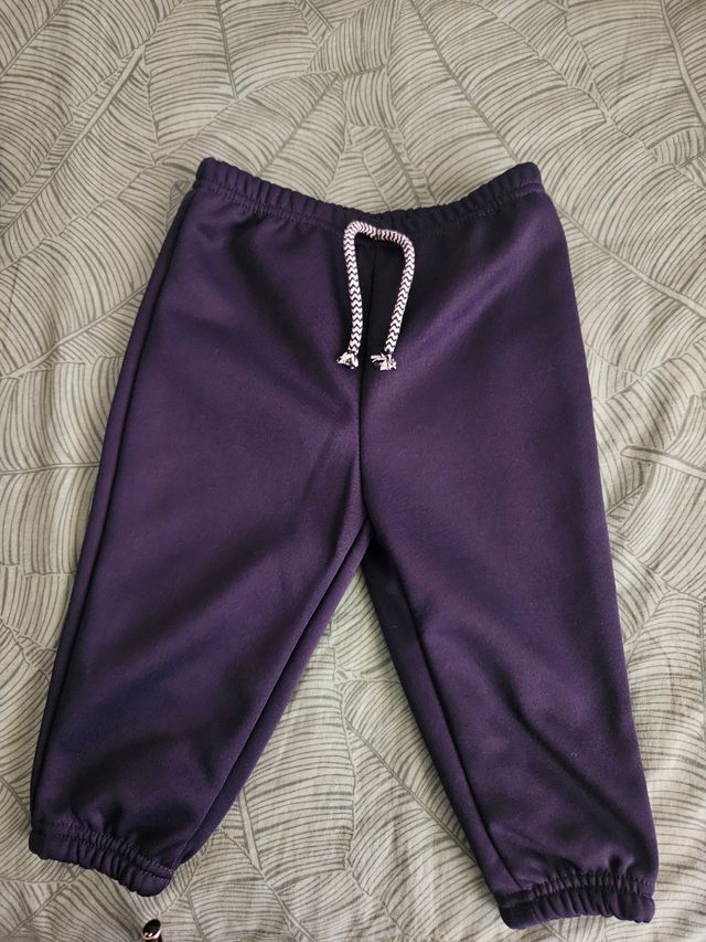 Pantalones bebé con forro polar