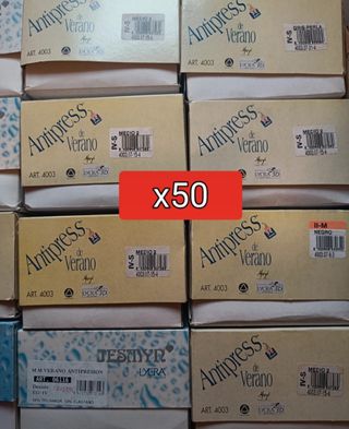 30 Medias rodilla bronceado verano talla M