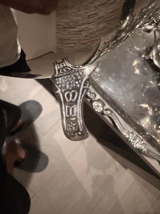 Juego de tetera antigua