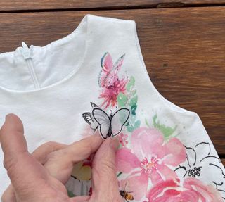Vestito bimba fiori - taglia 12 mesi