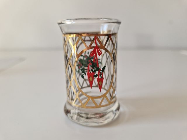 Bicchierini per liquore natalizi