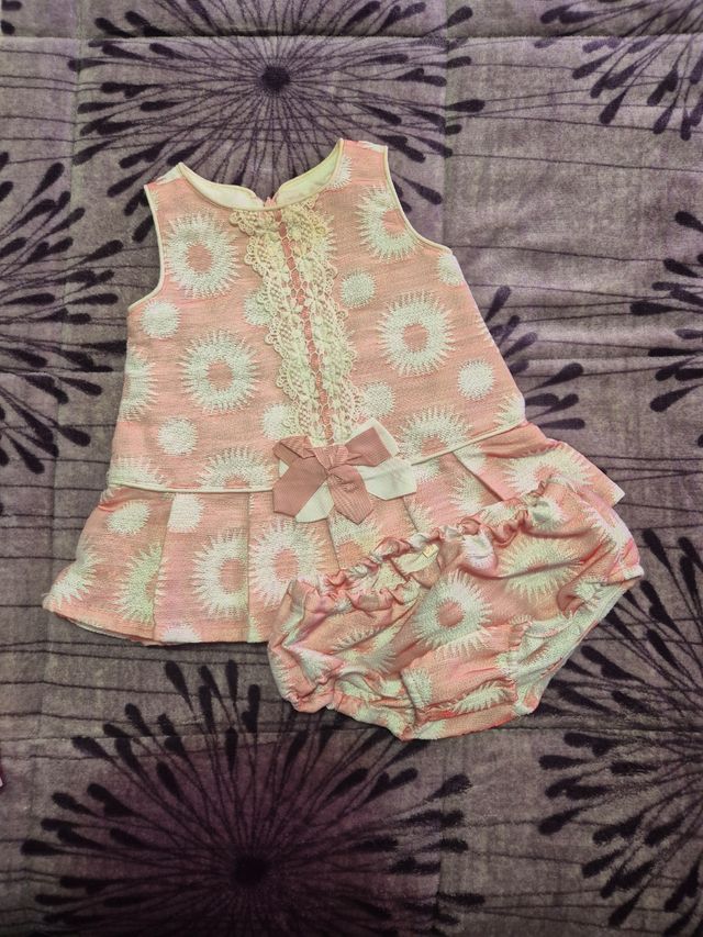 Vestido niña recién nacida