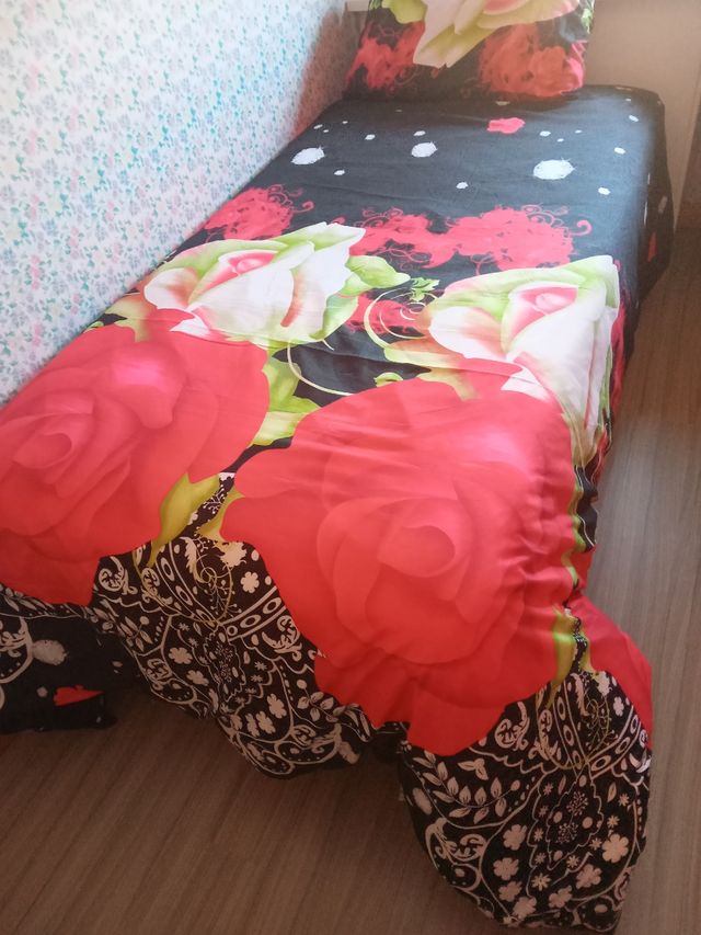 Funda nórdica 1,05cm - Rosas rojas