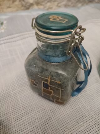 Sali da bagno decorati - 4 vasetti