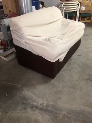 Sofá 2 plazas beige