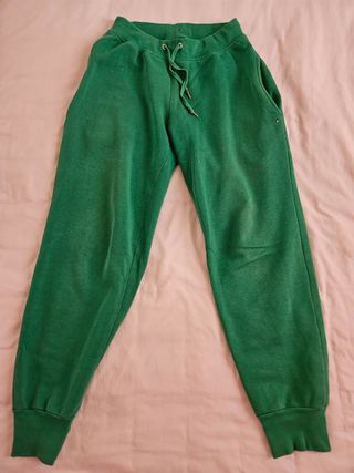 Pantalones chándal verde