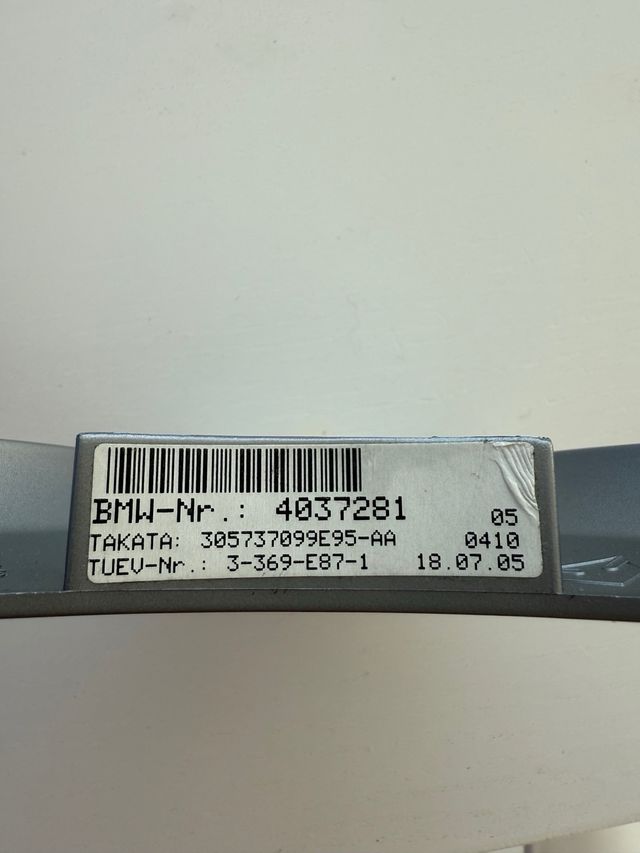 Volante BMW E93 - Cubierta