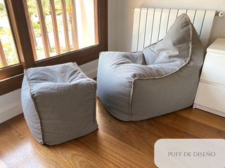 Puff Sofa Diseño Exclusivo - Puf Gigante Moderno