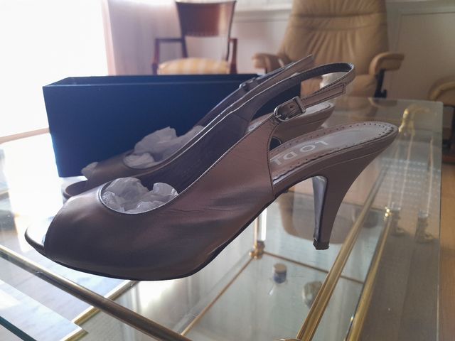 Zapatos Lodi color cava  tacón 40