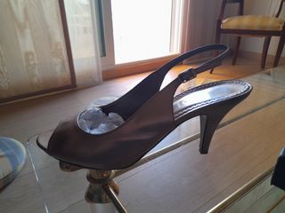 Zapatos Lodi color cava  tacón 40