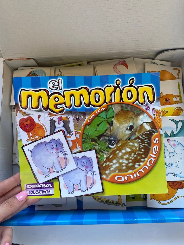 Memorion de animales - 72 piezas