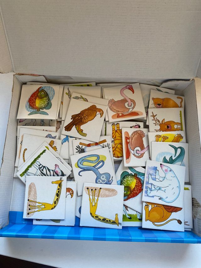 Memorion de animales - 72 piezas