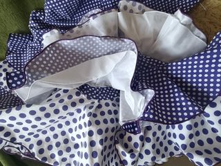 Vestido Flamenca lunares - Talla 54
