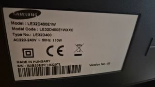 Vendo Samsung de 32 pulgadas. Modelo LE32D400E1W. 
