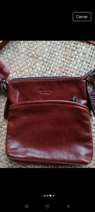 Bolso bandolera Los Robles marrón