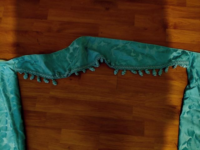 Tende a pacchetto blu