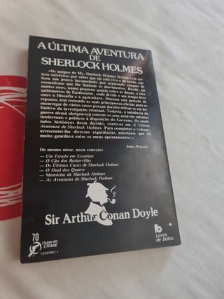 A ultima Aventura  de Sherloock holmes