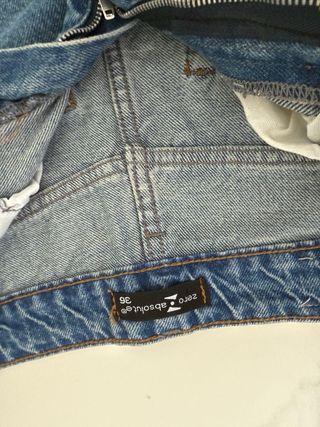 Falda vaquera Zero Absolute - Talla 36