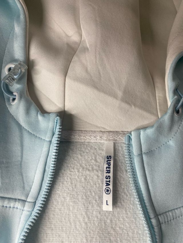 Chaqueta Nike L - Azul y Blanca