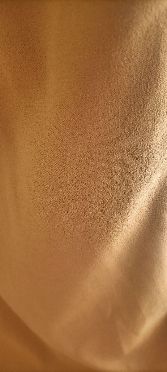 Vestido corto mostaza