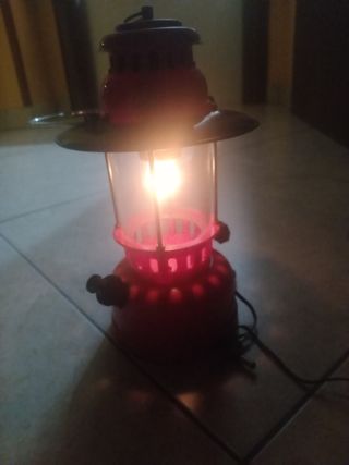 MiniLight gasolene - Lampada vintage rossa