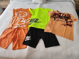 Lote 3 Camisetas Niño Talla 14- Llano & Nike