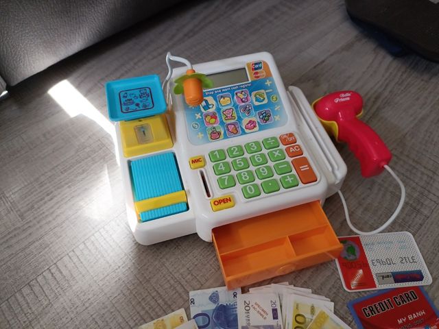 Caja registradora infantil juguete