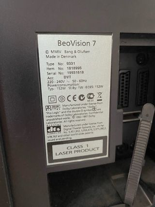 TV Bang & Olufsen BeoVision 7